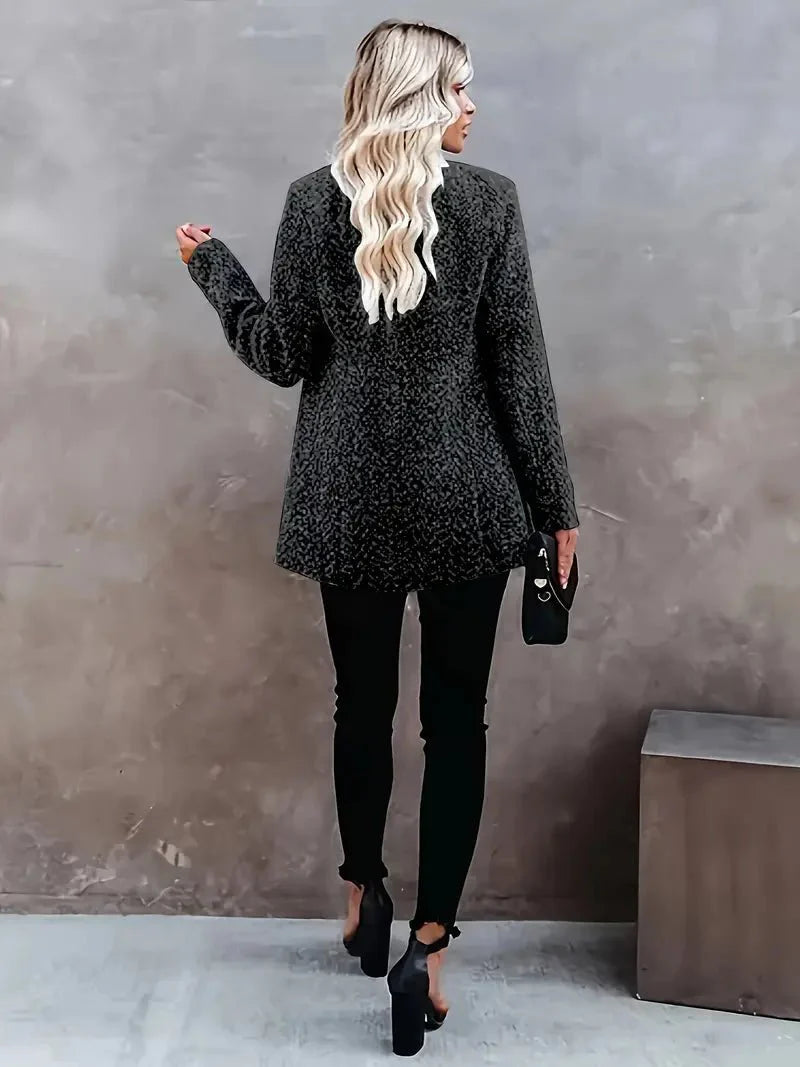 Damska Długi Płaszcz Teddy | Elegancki Styl Zimowa