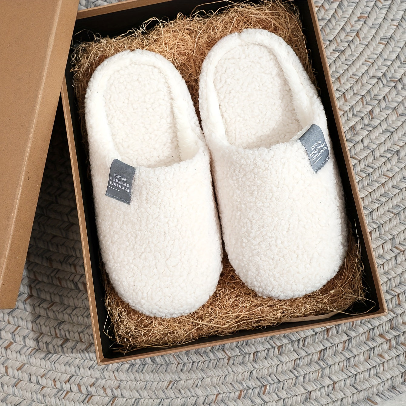 Unisexowe kapcie domowe | Kapcie na slip-on