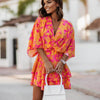 Sukienka Boho z Falbankami | Mini
