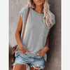 Damski T-shirt z Kieszenią | Krótki Rękaw