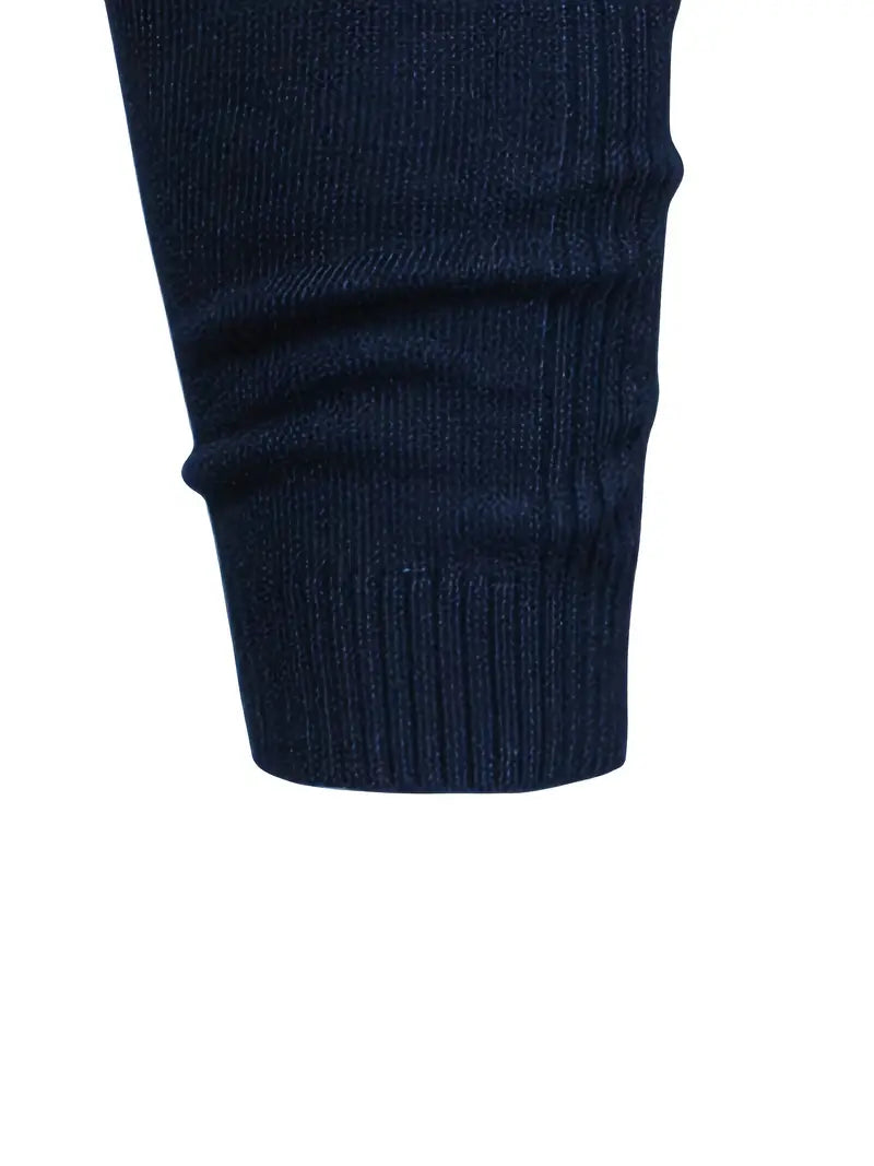 Męski Sweter z Golfem | Slim Fit