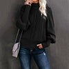 Damski sweter w warkocze | Golf