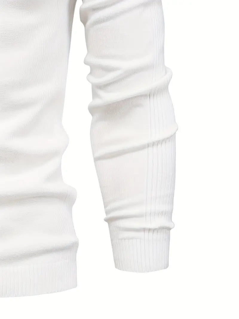 Męski Sweter z Golfem | Slim Fit
