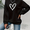 Damska Sweter Codzienny | Motyw Serca