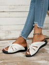 Kobiece Sandały Slip-On z Kokardą | Lato