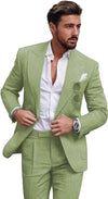 Męski garnitur slim fit | 2-częściowy