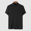 Męska koszulka z golfem Slim Fit | Krótki rękaw