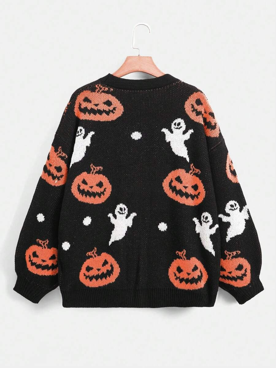 Damska Halloweenowa Kurtka Jesienna | Rozpinana