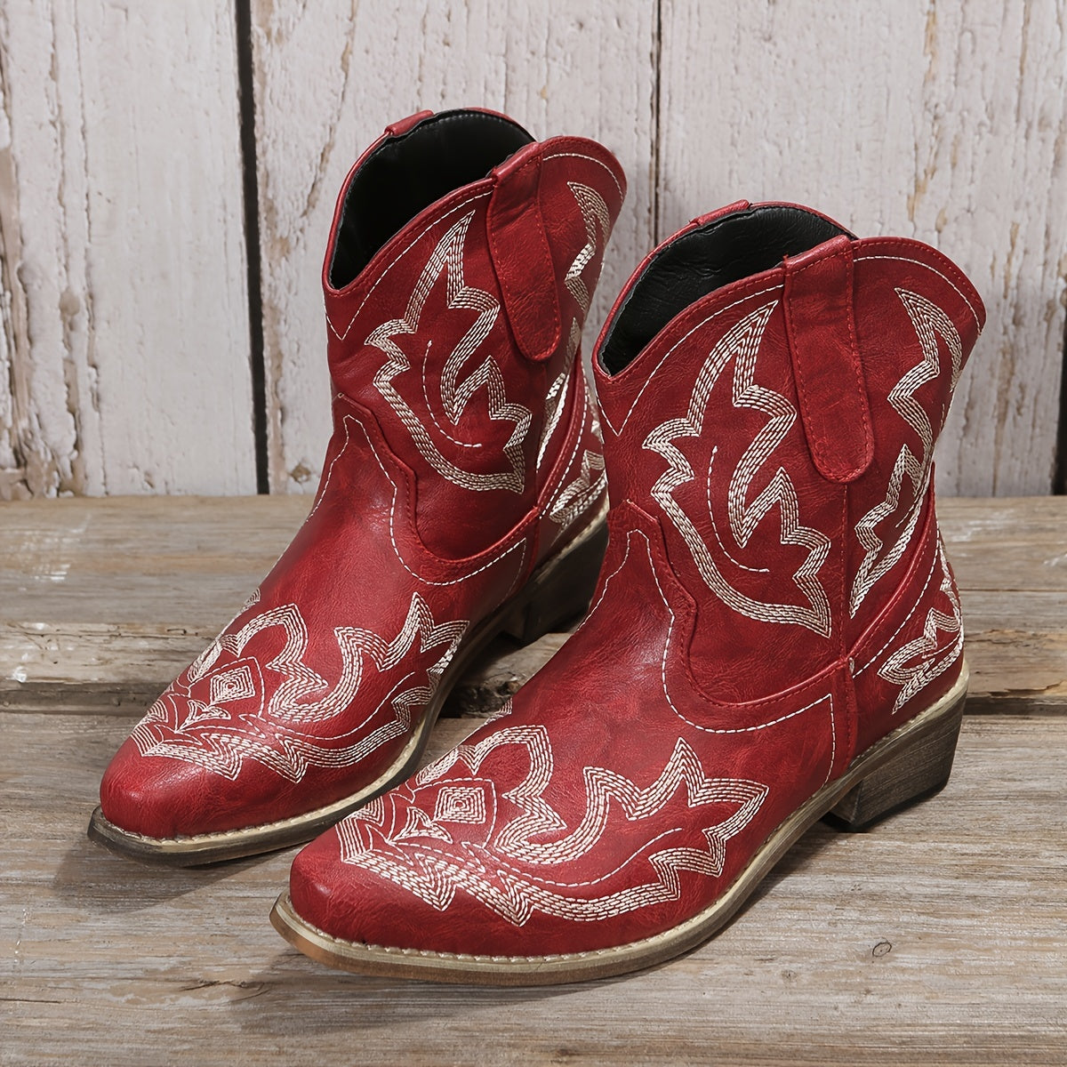 Kozaki damskie kowbojskie | Haft w stylu western