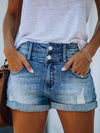 Women's Denim Shorts | High Waist