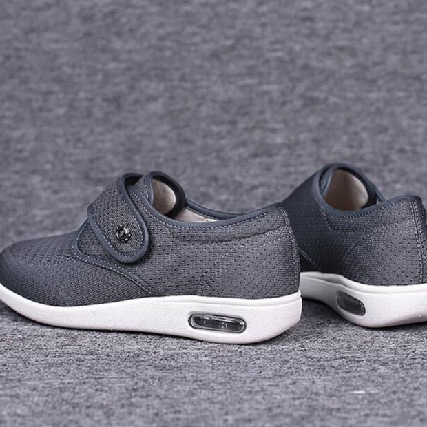 Damskie Ortopedyczne Buty | Z Dodatkową Szerokością i Rzepem