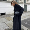 Damskie Oversized Płaszcz Trench | Długa Zima
