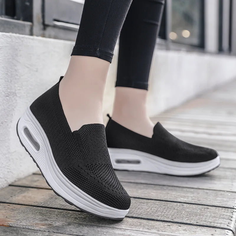 Damskie Sneakersy na Platformie | Ortopedyczne