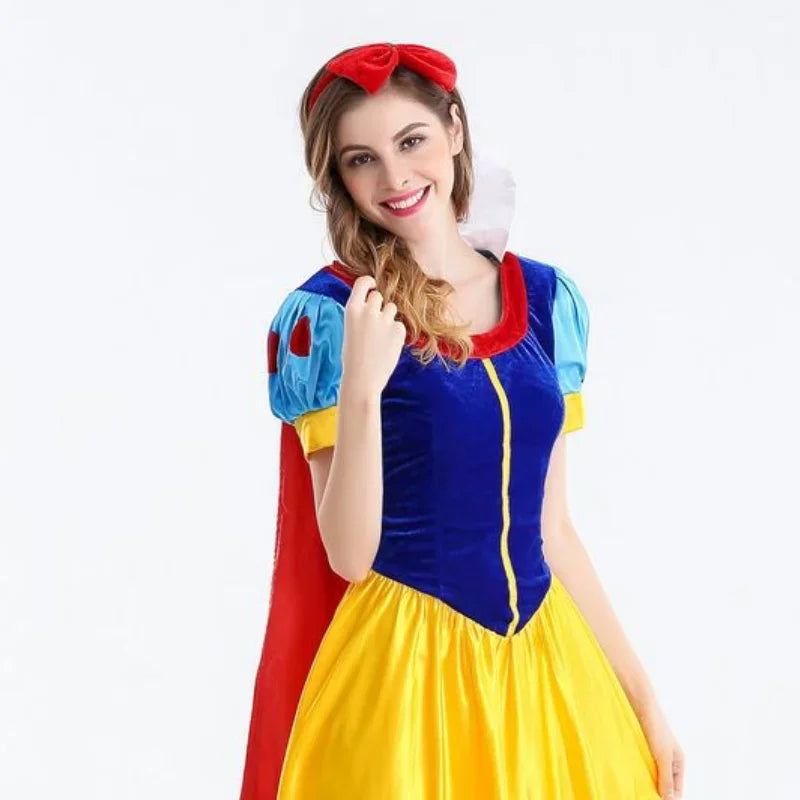 Damska Kostium Księżniczki | Maxi Sukienka na Halloween