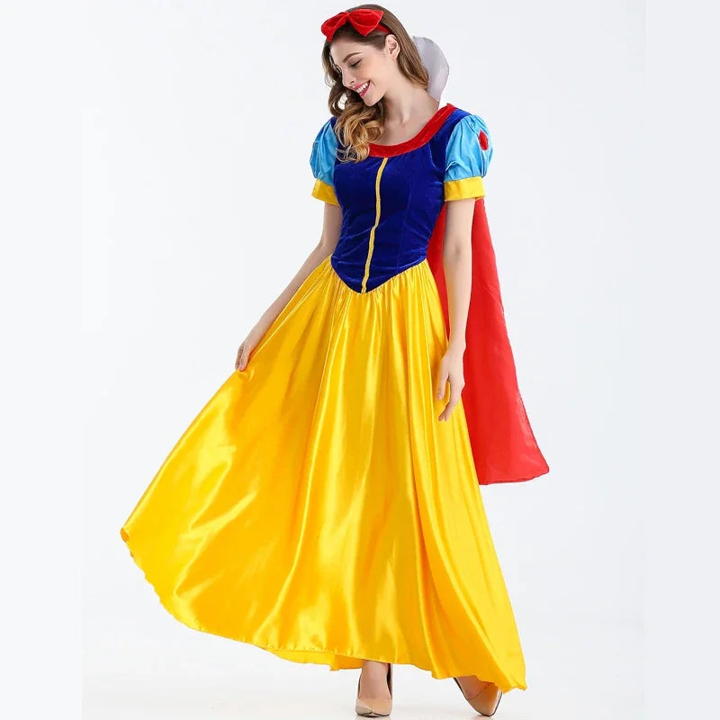Damska Kostium Księżniczki | Maxi Sukienka na Halloween