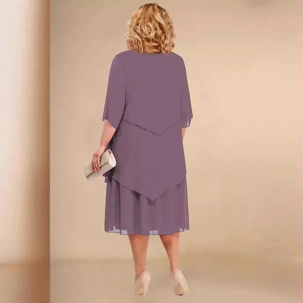 Damska Koktajlowa Sukienka Formalna | Midi