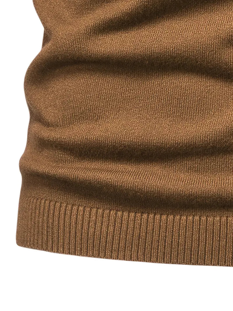 Męski Sweter z Golfem | Slim Fit