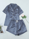Women's Pajama Set | Short Sleeve And Shorts