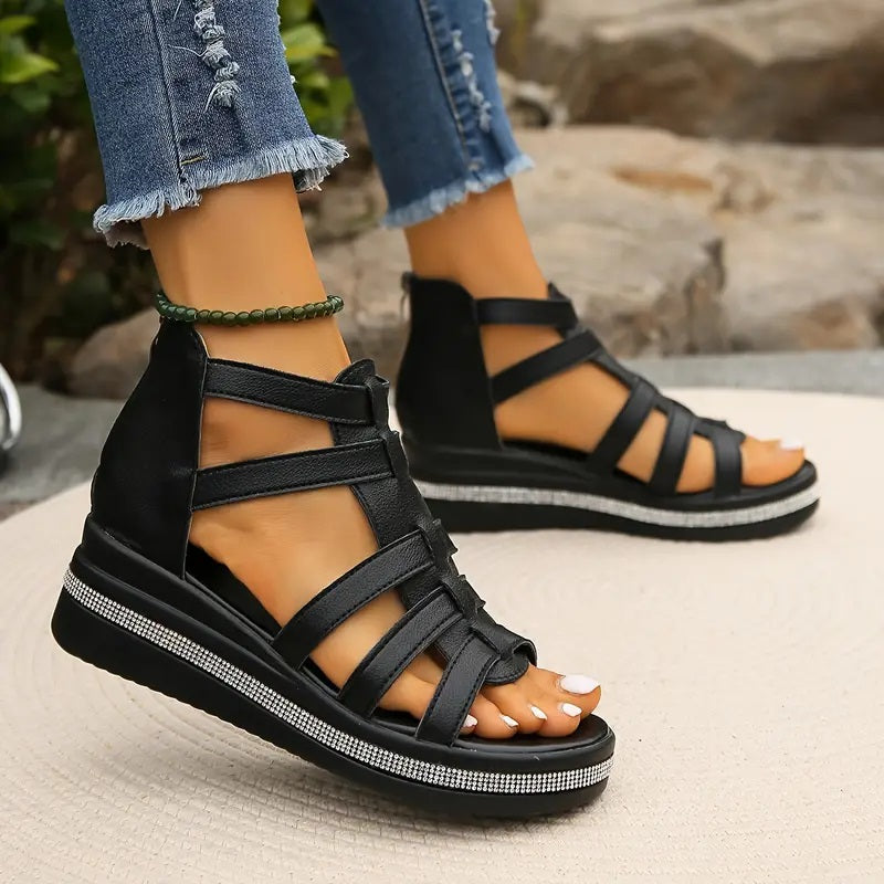 Women's Orthopedic Platform Sandals | Straps