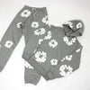 Kobiece Oversized Hoodie Set | Graffiti Print