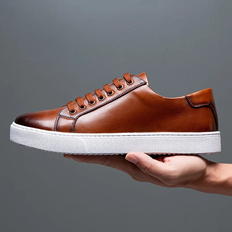 Męskie Sneakersy z Sznurowadłami | Niskie