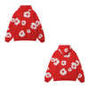 Kobiece Oversized Hoodie Set | Graffiti Print