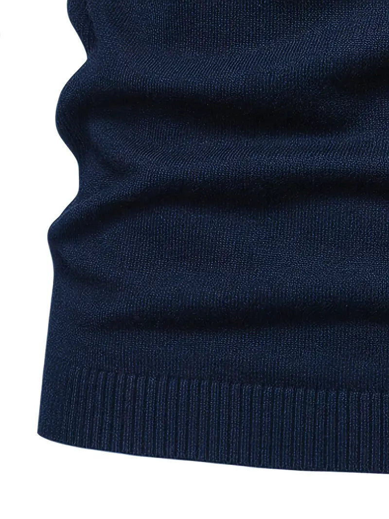 Męski Sweter z Golfem | Slim Fit