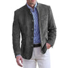 Męski Smart Casual Blazer | Kołnierz Stojący