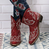 Kozaki damskie kowbojskie | Haft w stylu western