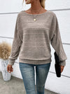 Sweter damska z rękawami typu batwing | Okrągły dekolt