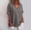 Damska Oversized Casual T-Shirt | Krótki Rękaw