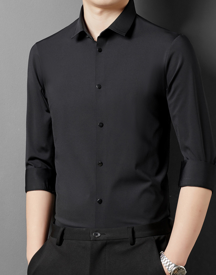 Męska koszula elegancka slim fit | Długi rękaw