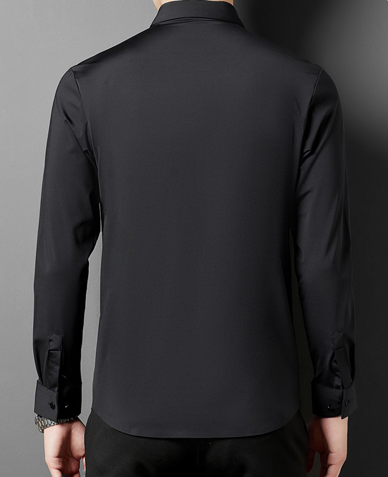 Męska koszula elegancka slim fit | Długi rękaw