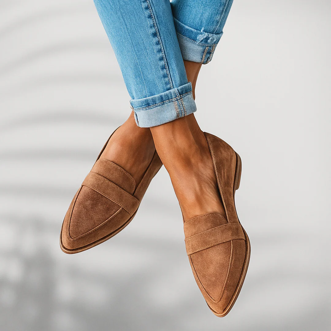 Women's Pointed Toe Ballet Flats | Elegant