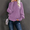 Damski sweter w warkocze | Golf