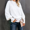Damski sweter w warkocze | Golf