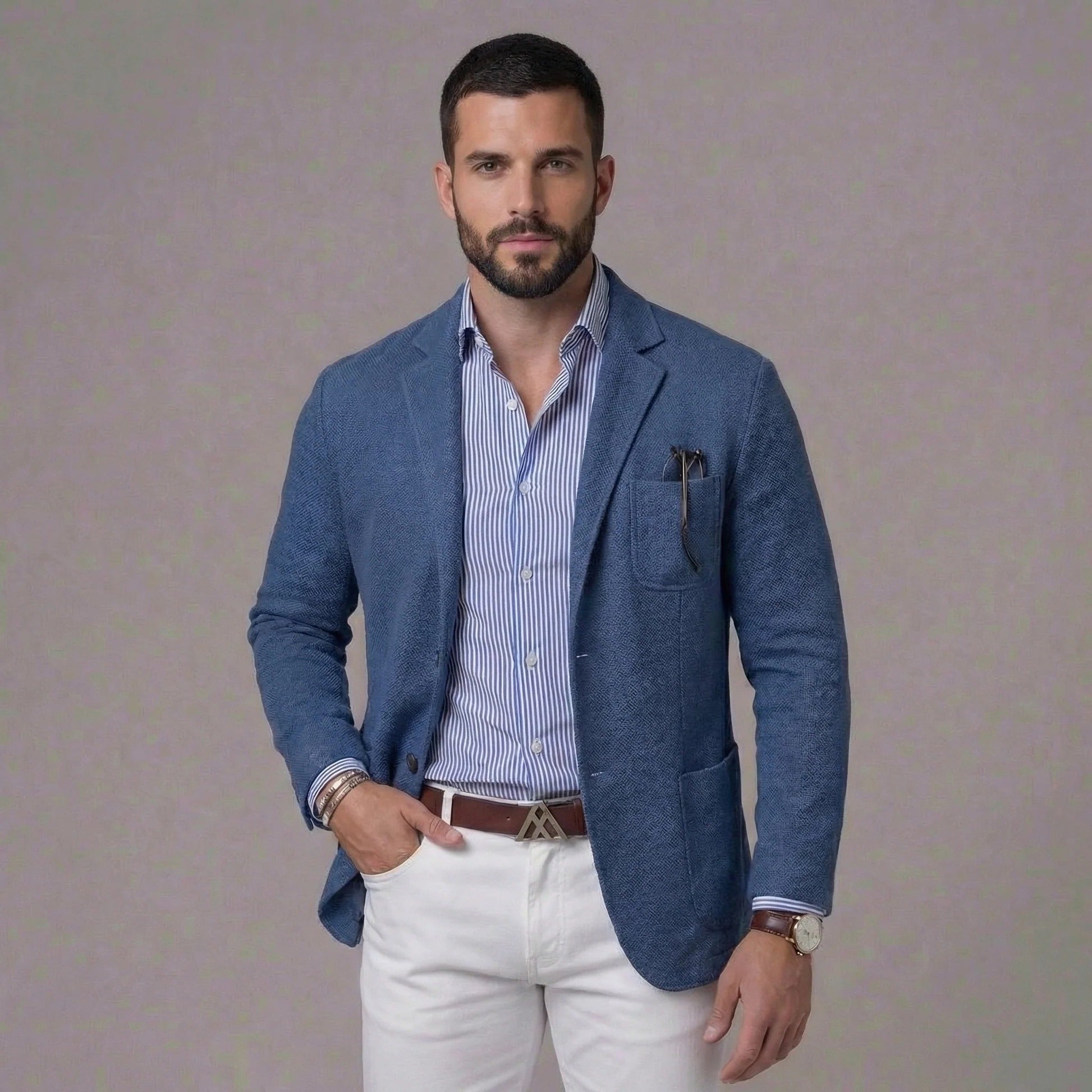 Męska Marynarka Casual | Do Jeansów