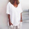 Damska Oversized Casual T-Shirt | Krótki Rękaw