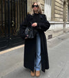 Damskie Oversized Płaszcz Trench | Długa Zima