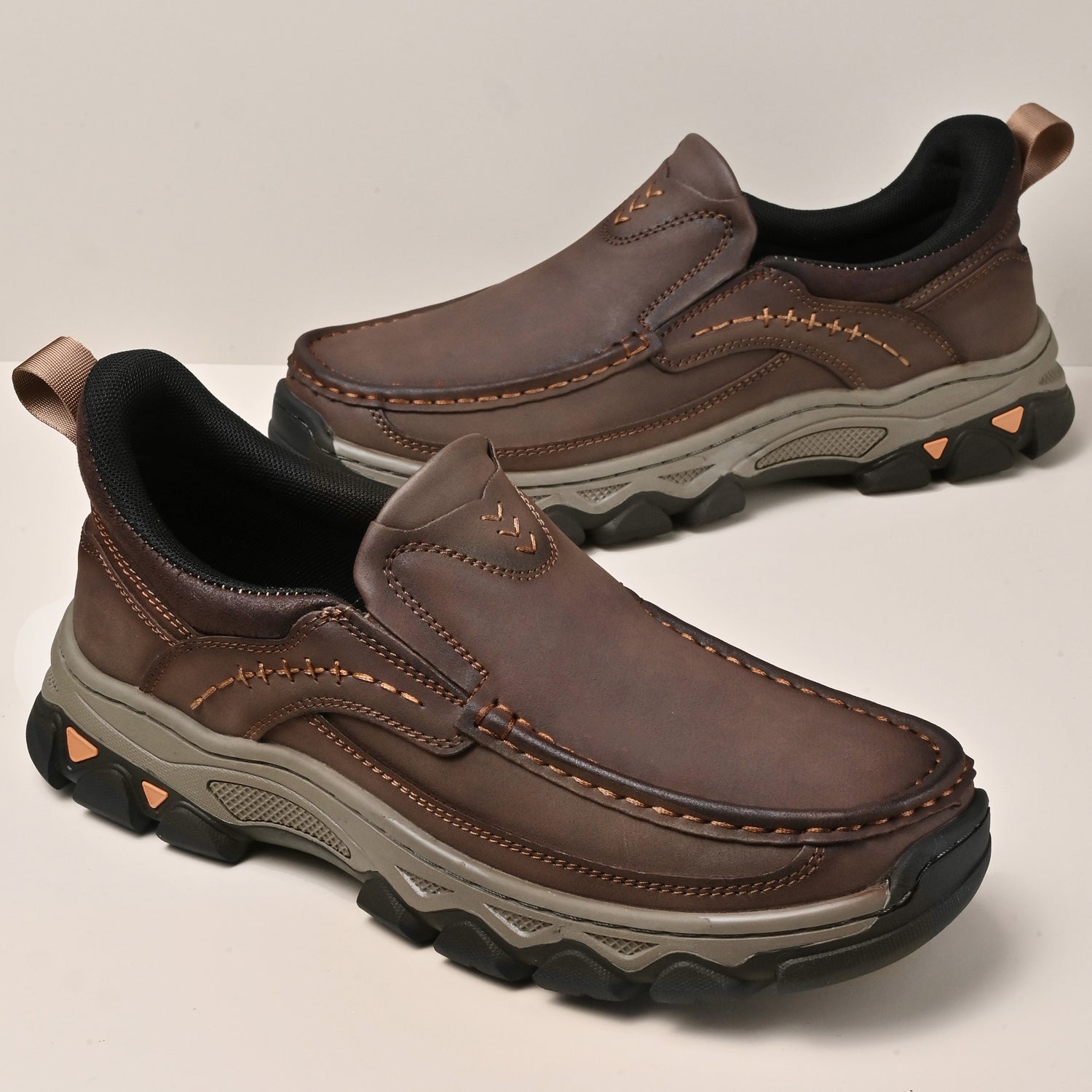 Męskie Terenowe Buty Ortopedyczne | Wsuwane