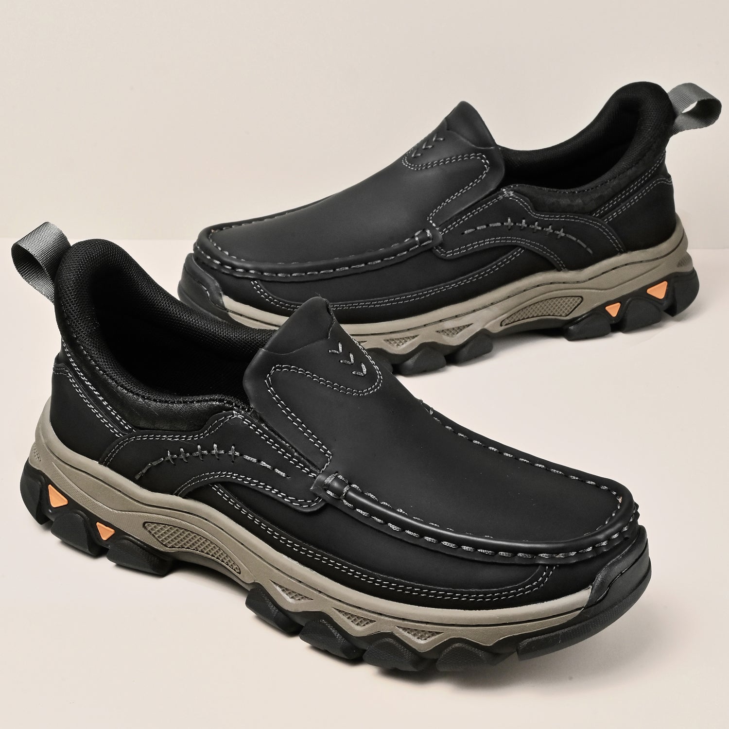 Męskie Terenowe Buty Ortopedyczne | Wsuwane
