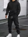 Męski Zestaw Dresu z Kapturem | Spodnie ze Ściągaczem