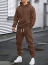 Męski Zestaw Dresu z Kapturem | Spodnie ze Ściągaczem