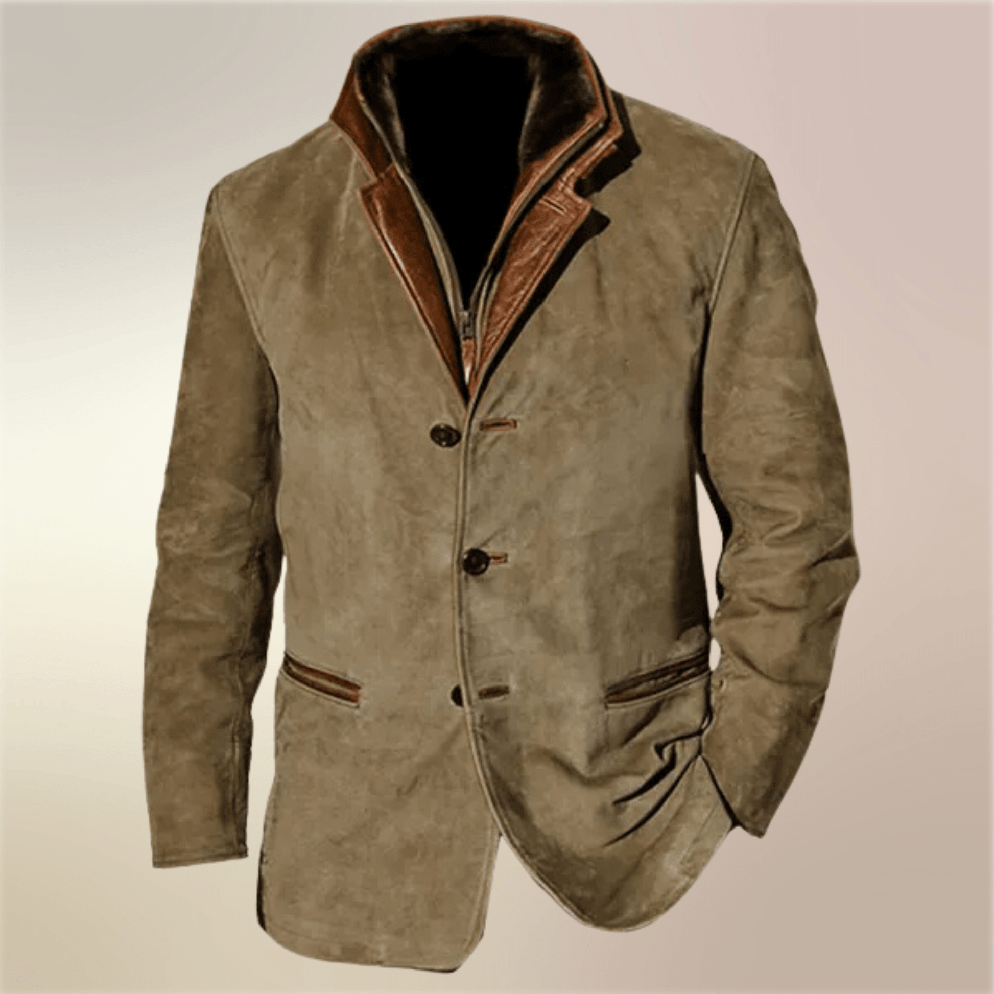 Męska Vintage Marynarka | Casual