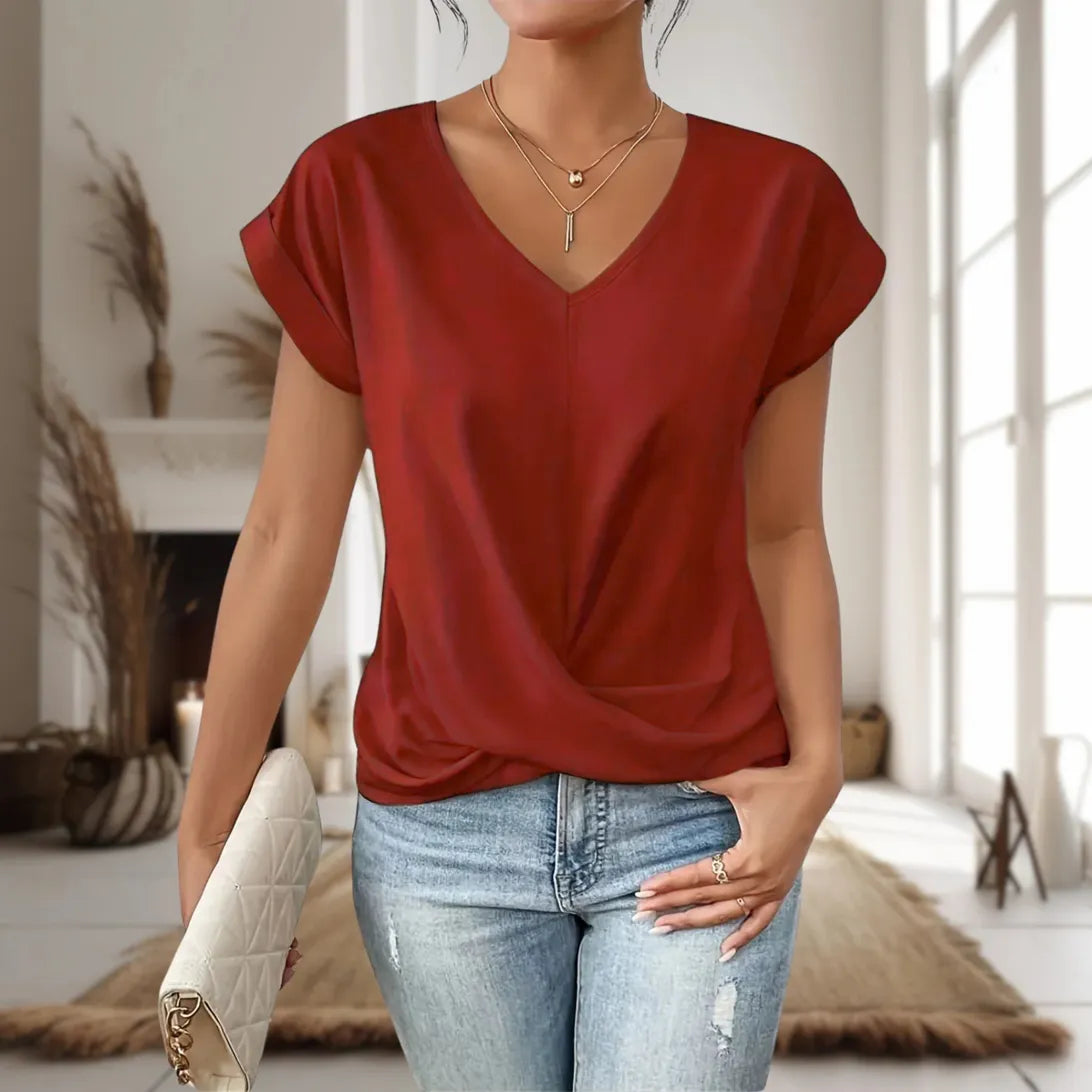 Women's V-Neck Top | Smooth