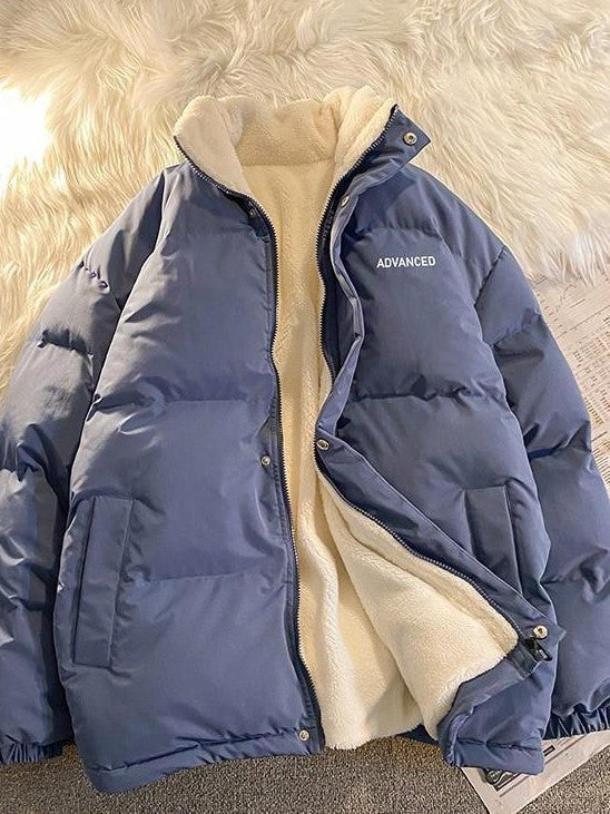 Męska Kurtka Padded z Fleece | Zimowe Ciepło
