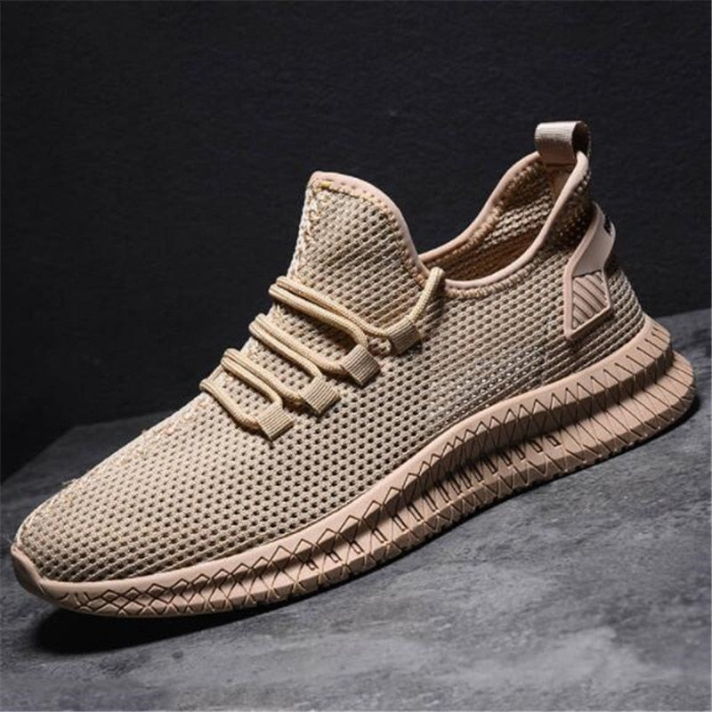 Męskie Oddychające Sneakersy Biegowe | Lekka Podeszwa