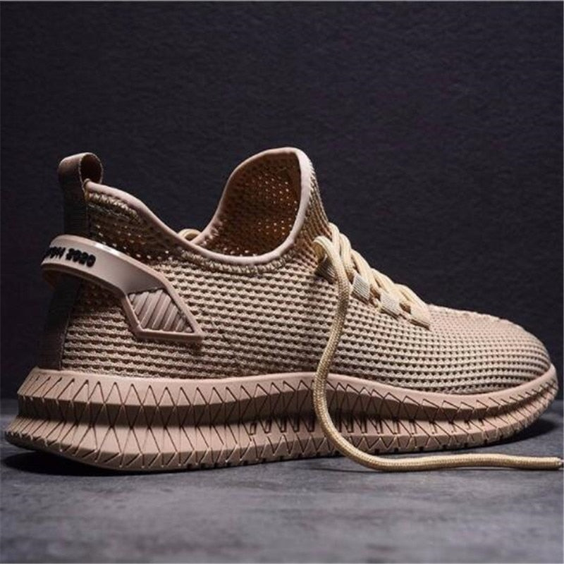 Męskie Oddychające Sneakersy Biegowe | Lekka Podeszwa
