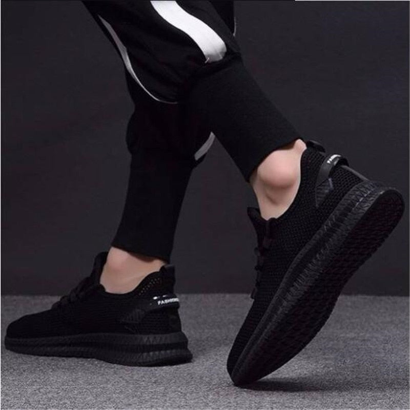 Męskie Oddychające Sneakersy Biegowe | Lekka Podeszwa