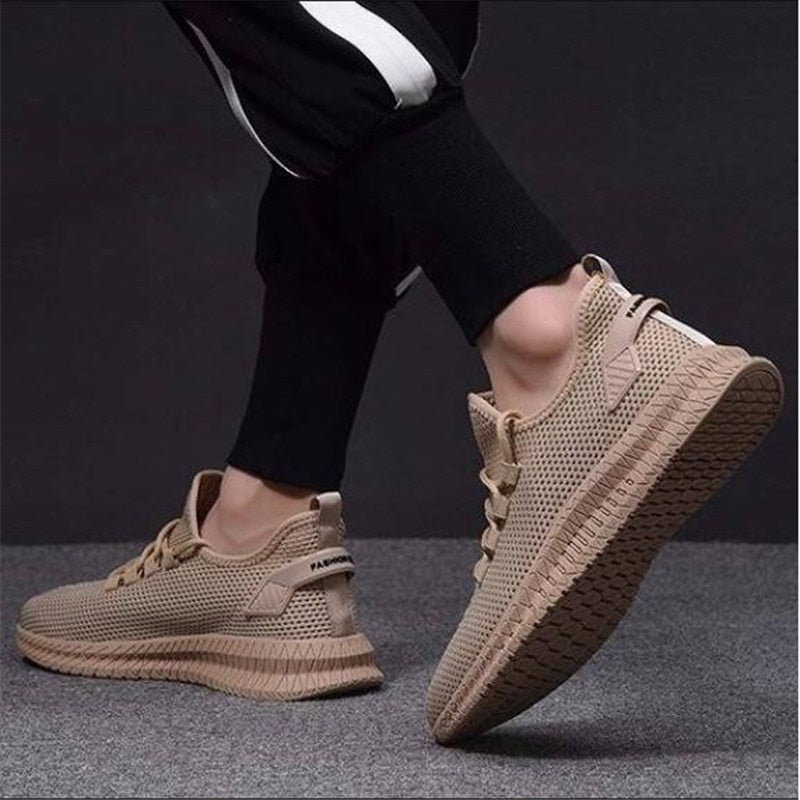 Męskie Oddychające Sneakersy Biegowe | Lekka Podeszwa